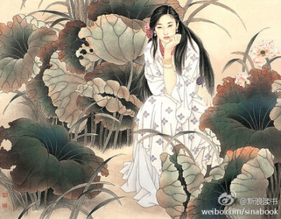 南国有佳人，容华若桃李。朝游江北岸，夕宿潇湘沚。时俗薄朱颜，谁为发皓齿？俯仰岁将暮，荣耀难久恃。——《杂诗》曹植