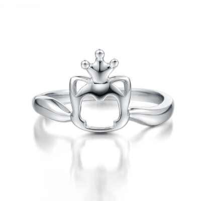 纯银饰品阿狸如果&middot;爱系列戒指KING银顺丰