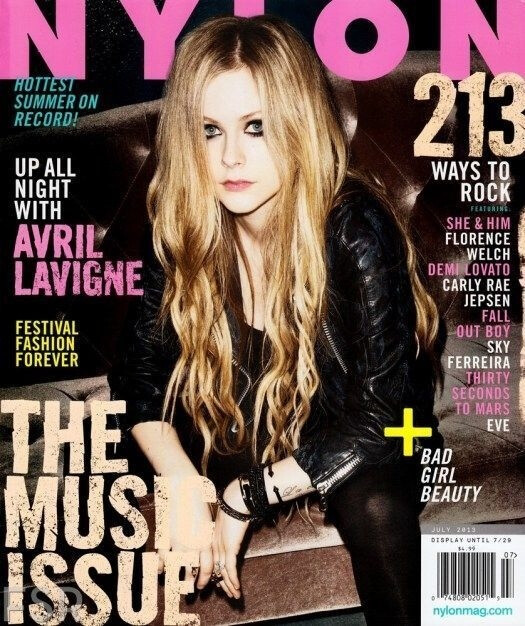 Avril Lavigne／Nylon美國(guó)版2013年6月號(hào)