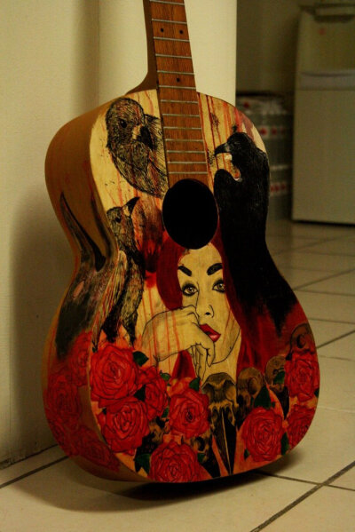 inked guitar
