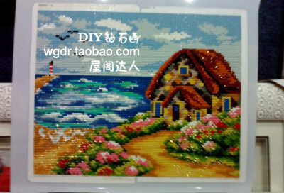 diy砖石画，钻石绣