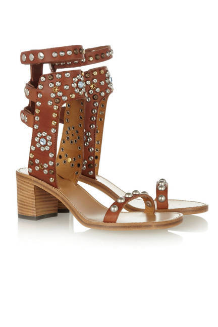 Isabel Marant The Carol Studded Leather Sandals