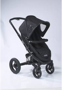 英国正品婴儿推车，后轮为充气轮，有利于凹凸不平路面，带宝宝出行