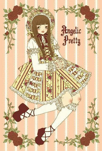 今井キラLolita洛丽塔插画 Angelic Pretty