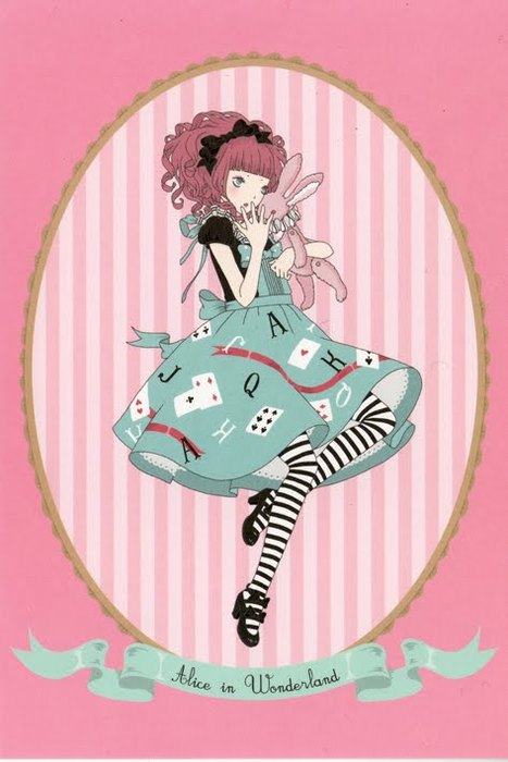 今井キラLolita洛丽塔插画 Angelic Pretty Alice in the wonderland