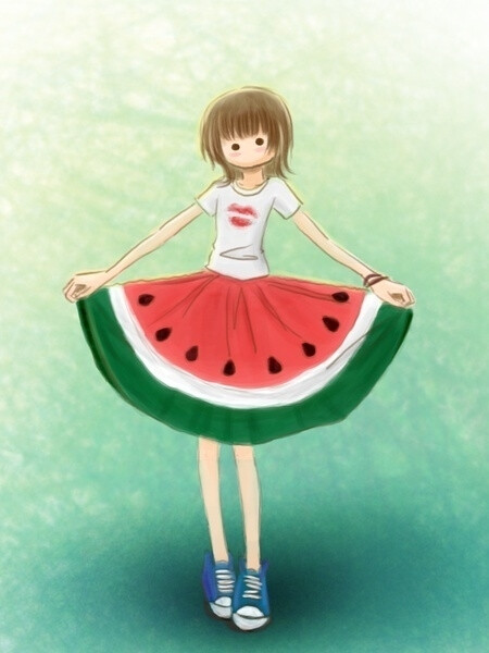 夏天就是要吃西瓜~~