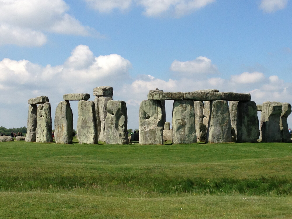 stone henge 英国巨石阵遗迹