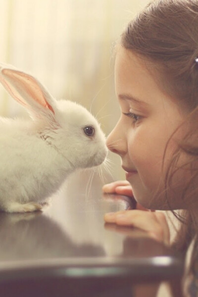 Eskimo kiss?