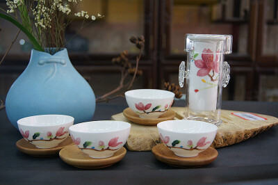 手绘彩色花蝶泡茶器5入 http://item.taobao.com/item.htm?spm=a1z10.5.w4002-2310648041.45.vSssm5&amp;id=18912905884