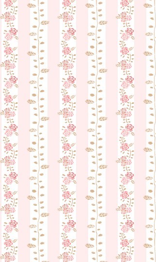 水彩手绘 花碎花 田园墙纸 背景素材平铺 iPhone壁纸