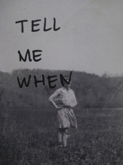 Tell me when.