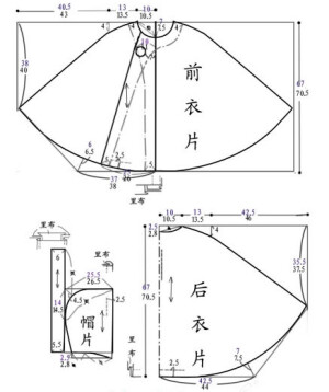 斗篷纸样