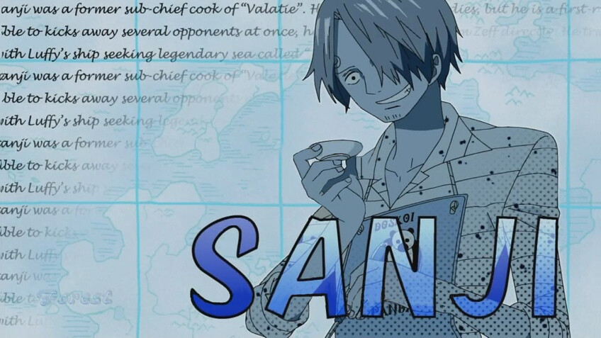 海贼王• Sanji