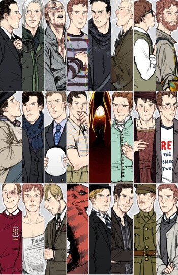 Benedict Cumberbatch 漫画角色 有才的CB