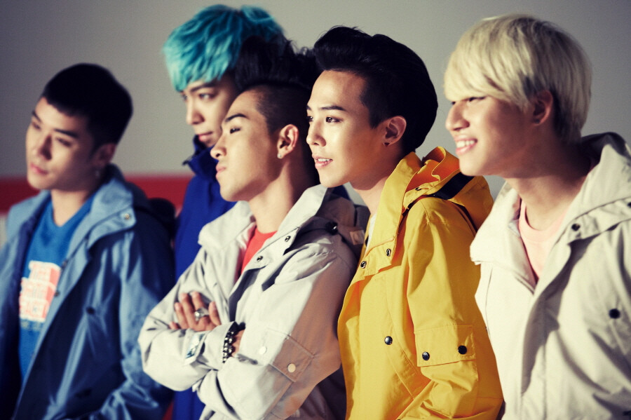 BIGBANG The north face Never stop dreaming camping