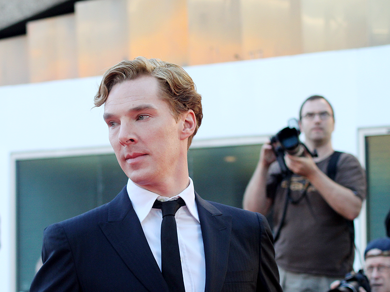 Benedict Cumberbatch 在 锅匠裁缝士兵间谍 伦敦首映 。BFI South Bank, 2011年9月13日（星期二）