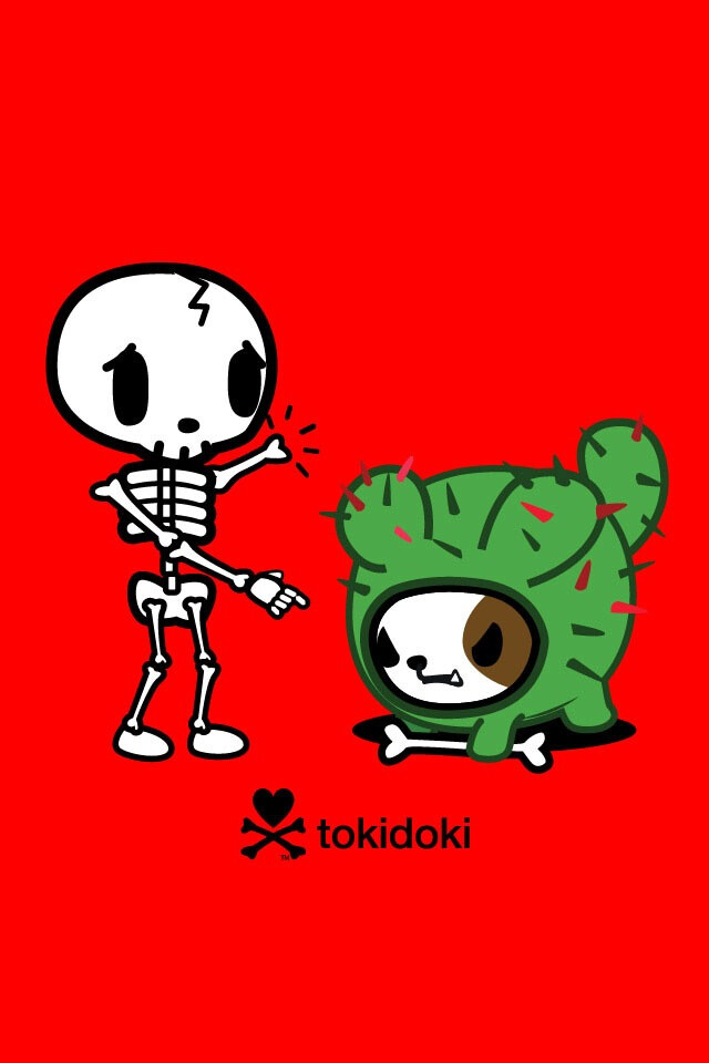 潮牌 tokidoki 手机壁纸