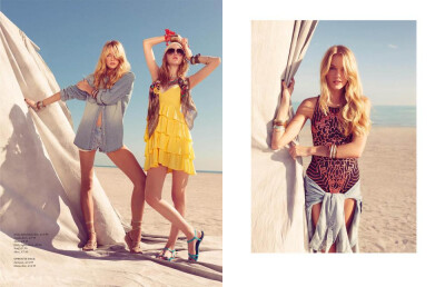 Lindsay Ellingson &amp; Skye Stracke《H&amp;M