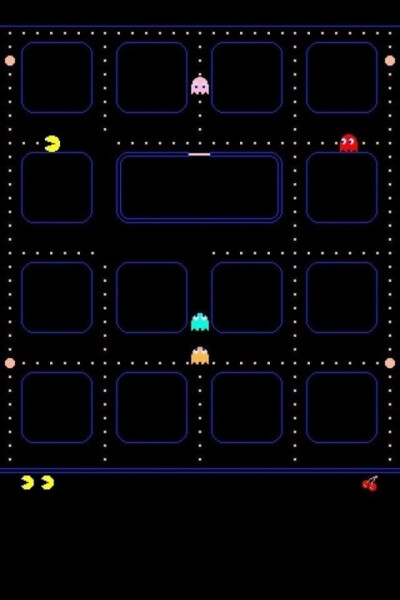 iphone壁纸 吃豆人 pacman