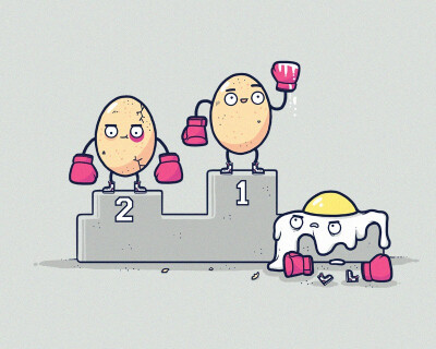 Beaten eggs