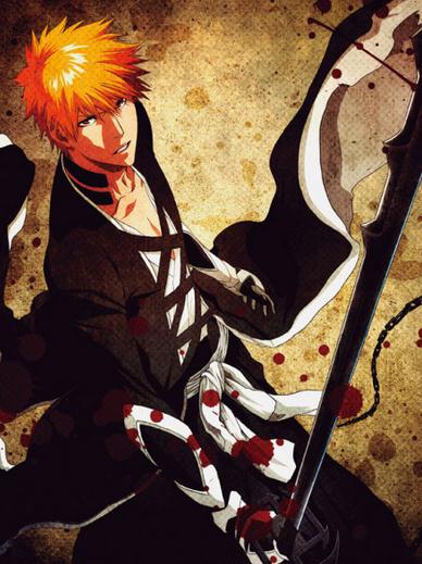 BLEACH、ブリーチ、黑崎一护 CV：森田成一