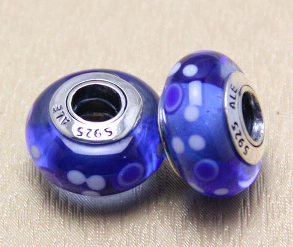 优质琉璃珠-宝石蓝