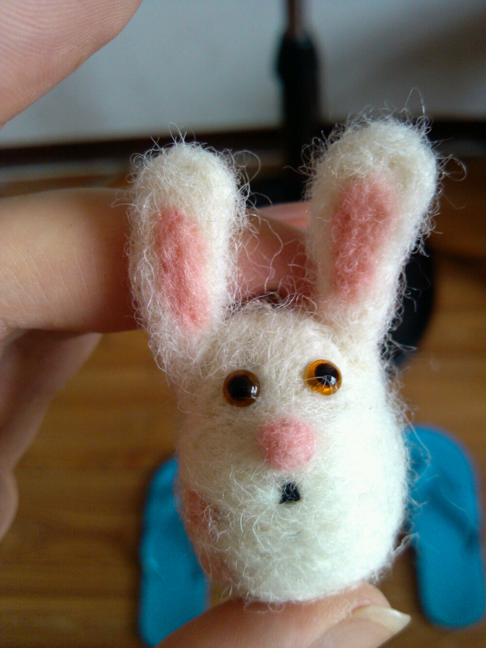 羊毛毡兔子
