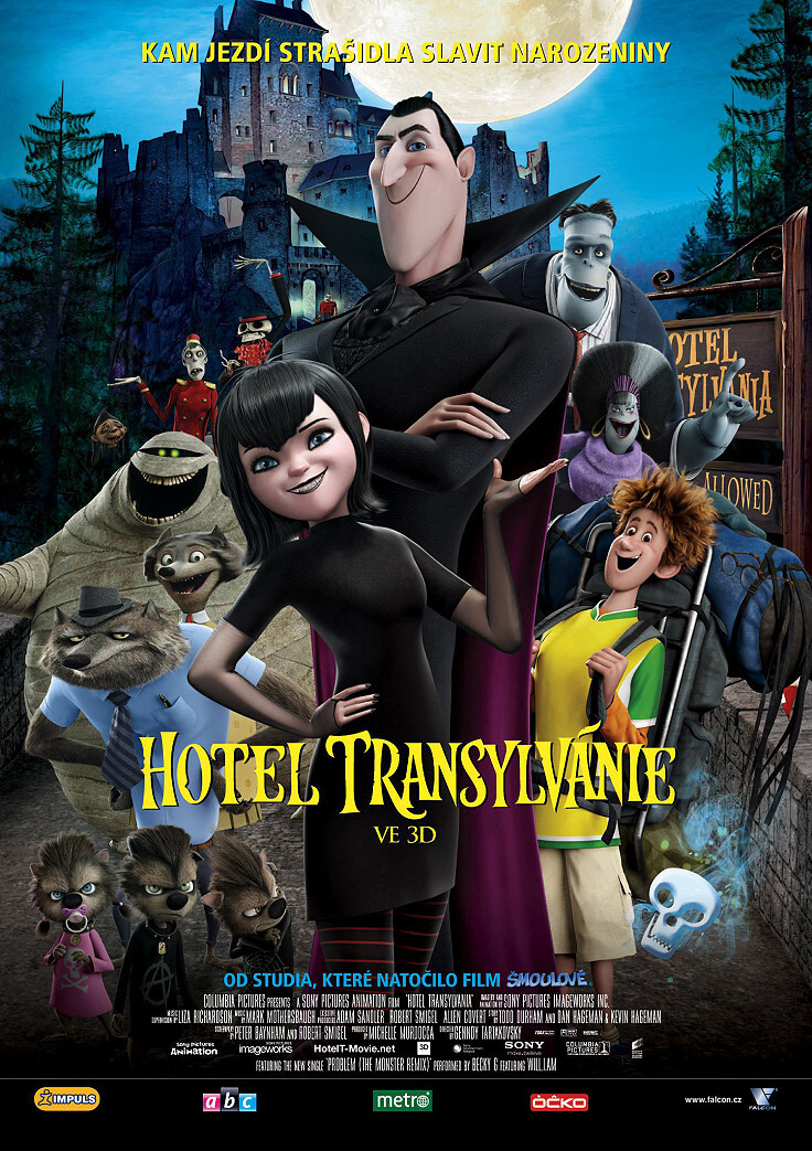 【Hotel.Transylvania.2012.精灵旅社.双语字幕..mkv】 【1.4G】在阴森恐怖令人谈之色变的幽灵森林深处，耸立着一幢巍峨庄严的古堡。这里的主人正是声名显赫的吸血鬼德古拉（亚当·桑德勒 Adam Sandler 配音）