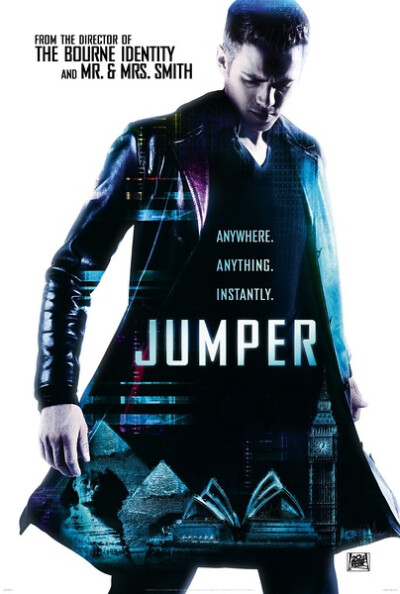 心灵传输者 Jumper 男主帅呆了