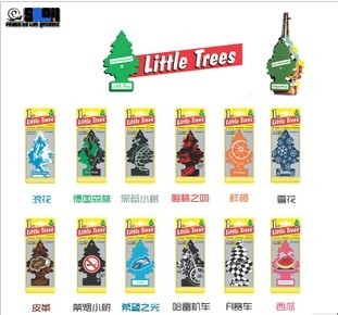 风靡全球Little Trees原装进口美国小树车用除味挂件香片香水挂饰 http://item.taobao.com/item.htm?spm=a1z10.1.w137644-1850289563.15.kcPObj&amp;id=18900781041