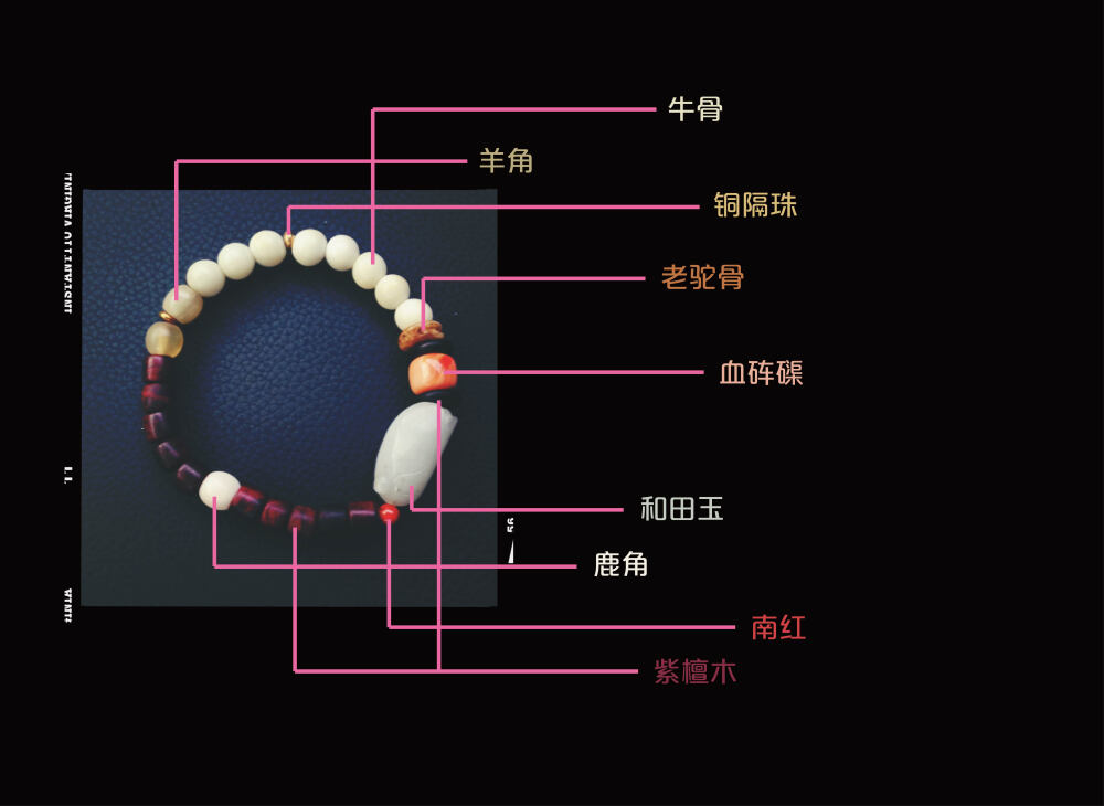 【手作】好吧，这只蝉已经在相册里第三次出现了，不过算是正式出嫁了...改良了之前那个全是骨头的版本，玉蝉顶了颗小红南珠子甚是可爱，搭配了同色系的血砗磲等等，总之最后的效果很满意。夏至+和田玉蝉+紫檀桶珠+各类骨珠