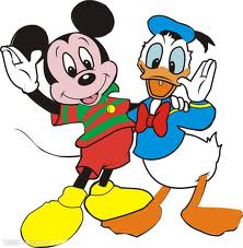 Mickey and Donald