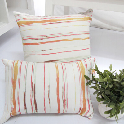 吉屋莫瑞韩式田园布艺沙发抱枕套汽车靠包靠垫靠枕成品