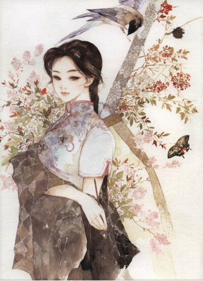 中国风•花卉拟人