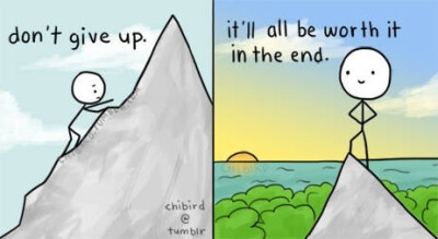 每天给自己一点正能量，才能更好的大步向前走。