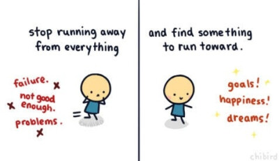 每天给自己一点正能量，才能更好的大步向前走。