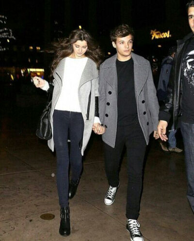 Eleanor Calder Louis Tomlinson. 这一对太高街了