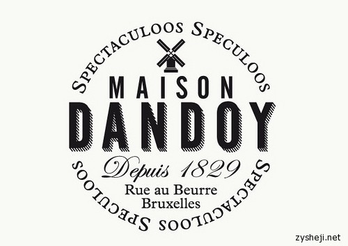 产品包装设计 MAISON Dandoy