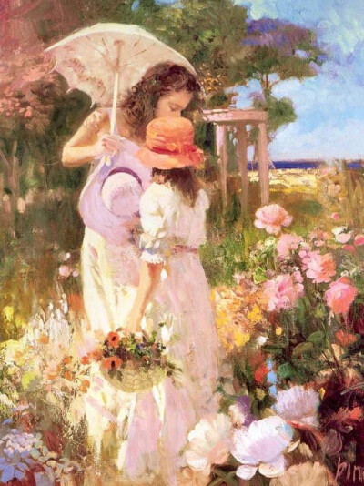 皮诺．德埃尼 Pino Daeni (Giuseppe Dangelico) 1939- ，意大利当代画家。