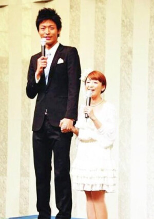 日本矢口真里和中村昌也，两人相差47厘米