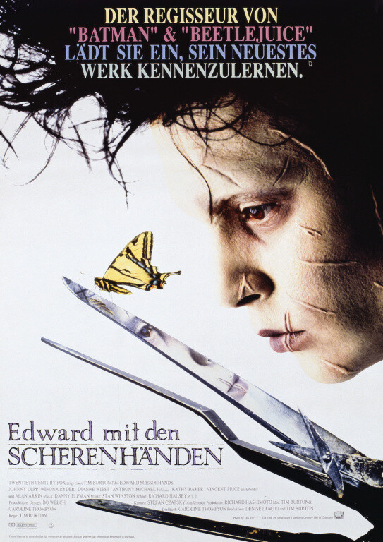 剪刀手爱德华 Edward Scissorhands (1990) … - 高清图片，堆糖，美图壁纸兴趣社区