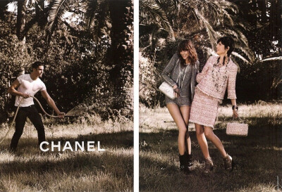 Chanel。我的美丽的梦。 画报