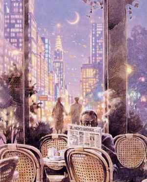 世仓铁平 手绘  插画