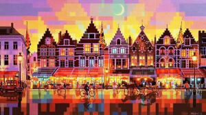 世仓铁平 手绘  插画