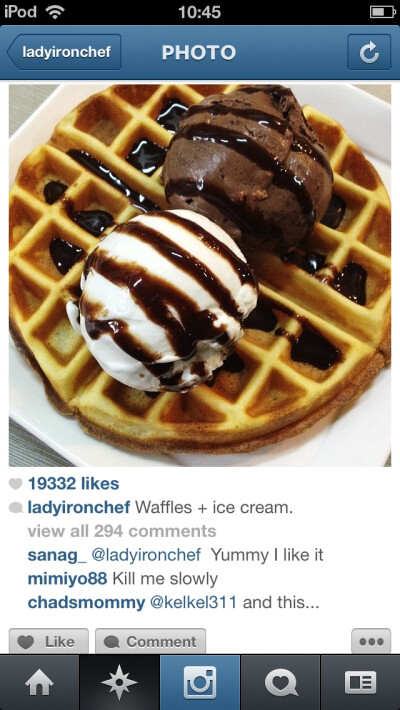 Waffle+icecream