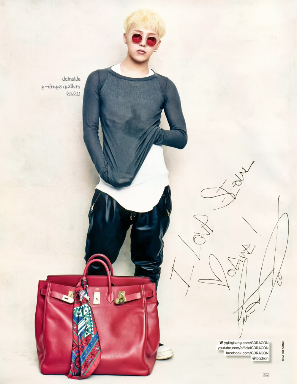 VOGUE KOREA G-Dragon 权志龙 GKGD高清扫图 1200*1548