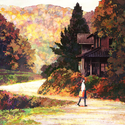日本插画家纯jun