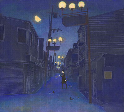 日本插画家纯jun