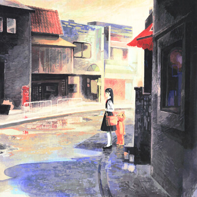 日本插画家纯jun