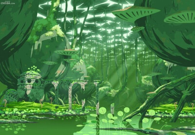 三叶草下，迷你王国。